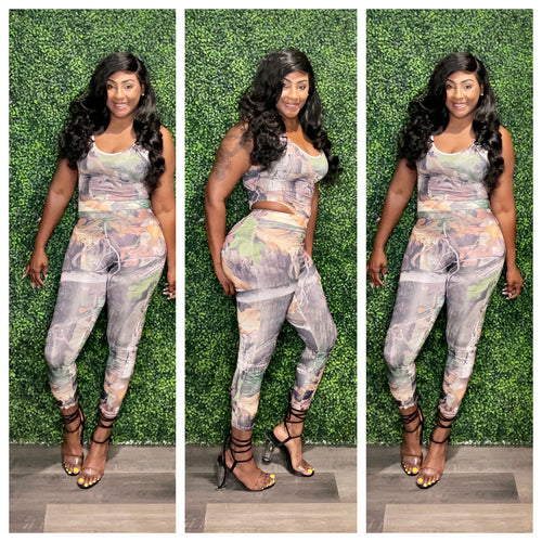 Camouflage 2 Piece Set